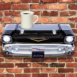 1957 BELAIR FRONT WALL SHELF W/LIGHTS