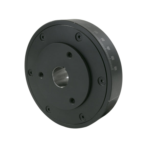Top Street Performance Harmonic Balancer/Damper - Chevy Small Block 262-350, Satin Black 6 3/4