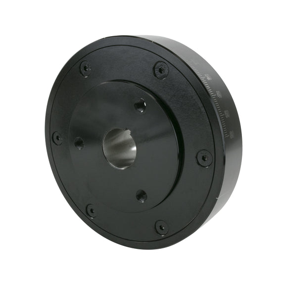 Top Street Performance Harmonic Balancer/Damper - Chevy Small Block 262-350, Gloss Black 6 3/4