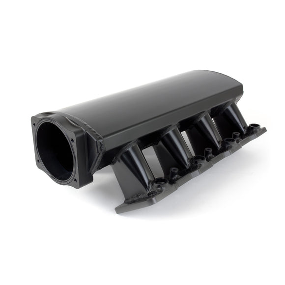 Top Street Performance Intake Manifold - TSP Velocity Fab. Aluminum Cathedral Port Straight, Black