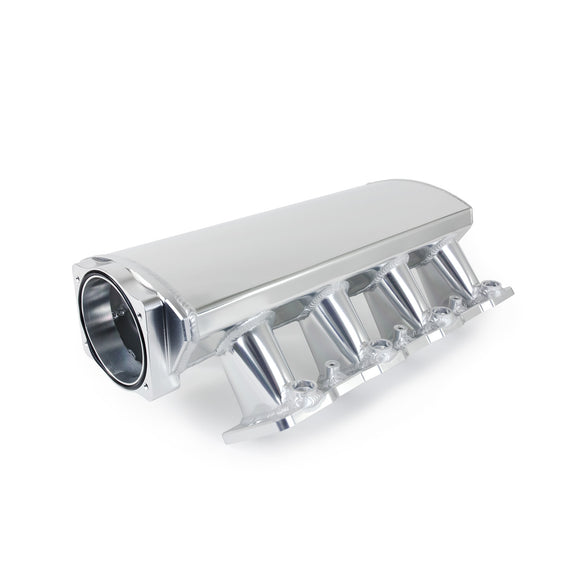 Top Street Performance Intake Manifold - TSP Velocity Fab. Aluminum Cathedral Port Straight, Anodized