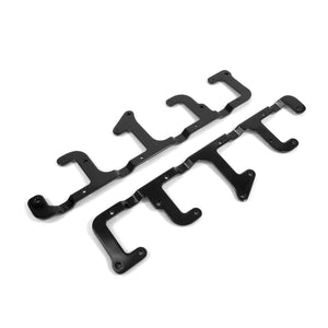 Top Street Performance Ignition Coil Brackets - Billet Aluminum - LS2/LS3/LS7/LS9, Black