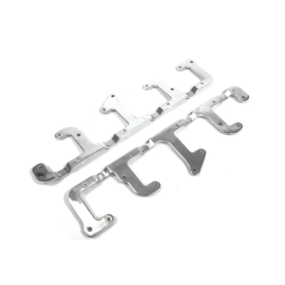 Top Street Performance Ignition Coil Brackets - Billet Aluminum - LS2/LS3/LS7/LS9, Natural