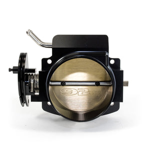 Top Street Performance Throttle Body - 92mm TSP Velocity Billet Aluminum - LS, Black