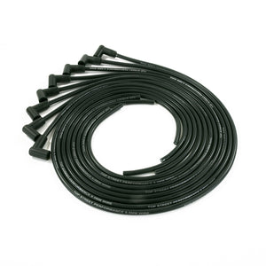 Top Street Performance Universal Ignition Wires - 8.5mm Black, 90? Plug Boots