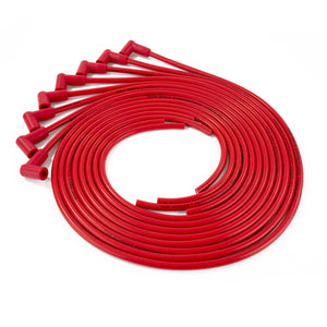 Top Street Performance Universal Ignition Wires - 8.5mm Red, 90? Plug Boots