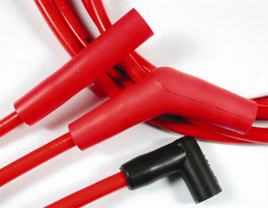 8mm S/S Custom Spiral Core Wire Set Red
