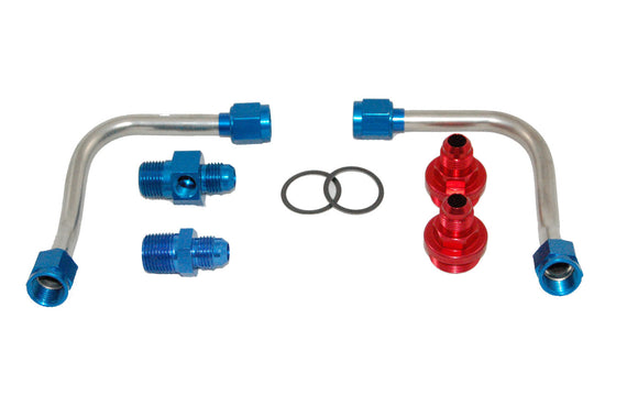 S/S Fuel Line Kit - 4500 w/Holley Regulator