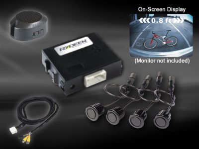 Rydeen Mobile Reverse Parking Sensors (4) With Onscreen Video Output