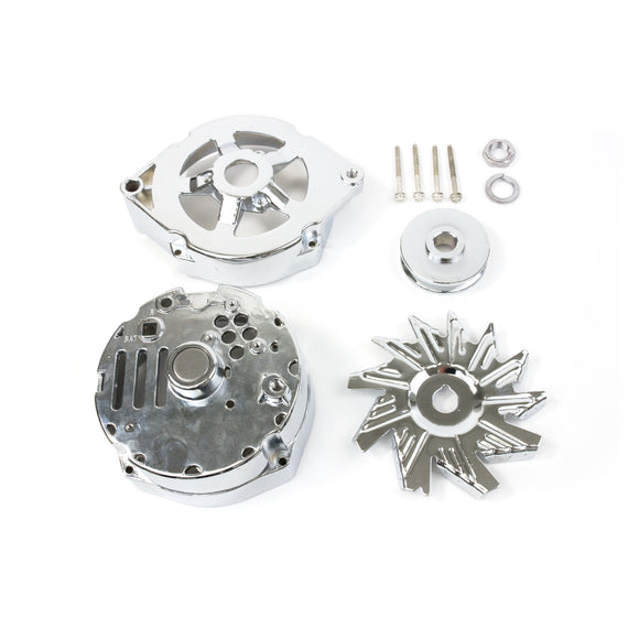 Top Street Performance Alternator Dress-Up Kit - GM 10SI, Chrome