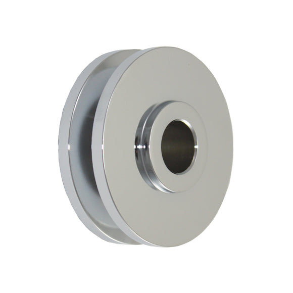 Top Street Performance Alternator Pulley - Single Groove Chrome Steel