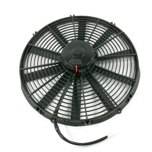 Top Street Performance Pro Flow Radiator Fan - Straight Blade - 16" Black