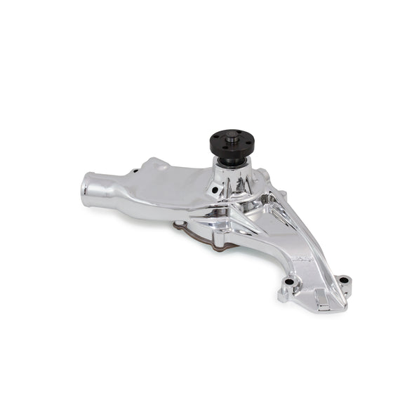 Top Street Performance Mechanical Water Pump - Aluminum, Chrome - Chevrolet 348 & 409