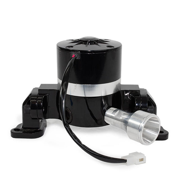 Top Street Performance Electric Water Pump - Aluminum, Black - Ford Small Block (289, 302)