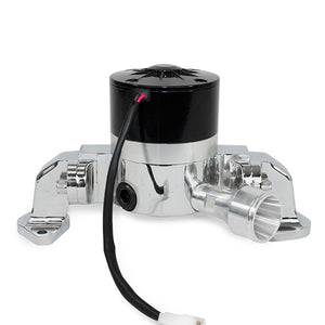 Top Street Performance Electric Water Pump - Aluminum, Chrome - Ford Big Block (429, 460)