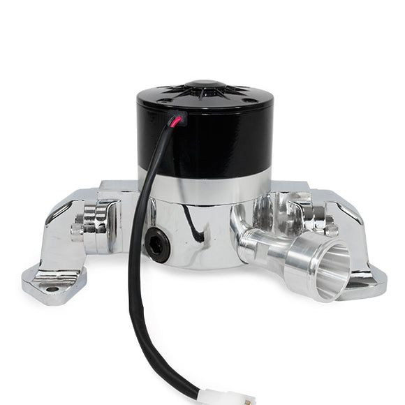 Top Street Performance Electric Water Pump - Aluminum, Chrome - Ford Big Block (429, 460)