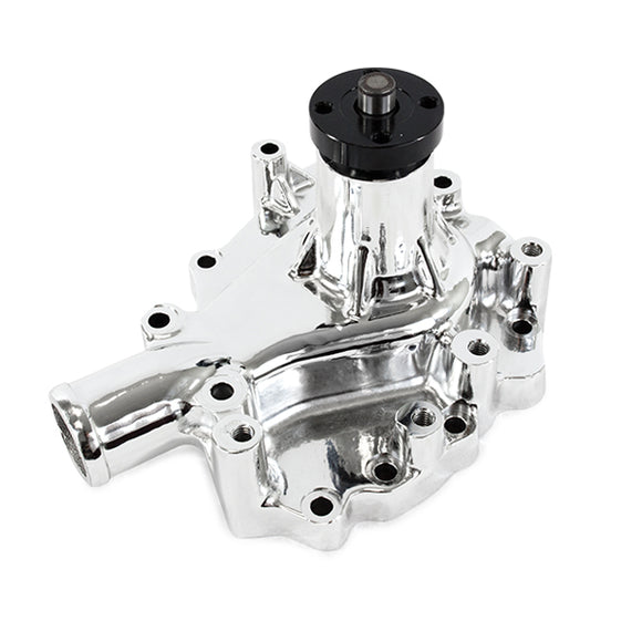 Top Street Performance Mechanical Water Pump - Aluminum, Chrome - Ford 351C