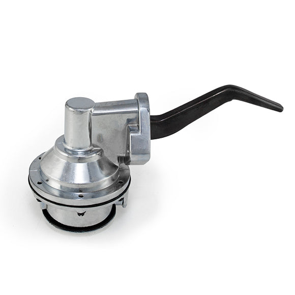 Top Street Performance Mechanical Fuel Pump - Two Valve 80 GPH 8 PSI - Ford SB (221-351W), Chrome