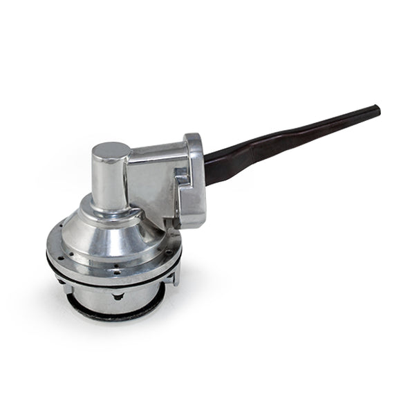 Top Street Performance Mechanical Fuel Pump - Two Valve 80 GPH 8 PSI - Ford Big Block (429-460), Chrome