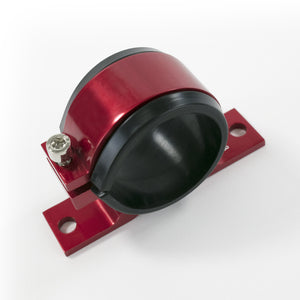 Top Street Performance Fuel Filter Bracket - Aluminum 50mm ID - Black