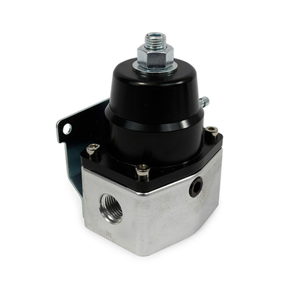 Top Street Performance Fuel Pressure Regulator - 40-75 PSI EFI Bypass, Black