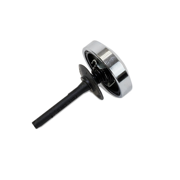 Top Street Performance Power Steering Pump Cap w/ Dipstick - Saginaw Pumps, Billet Aluminum