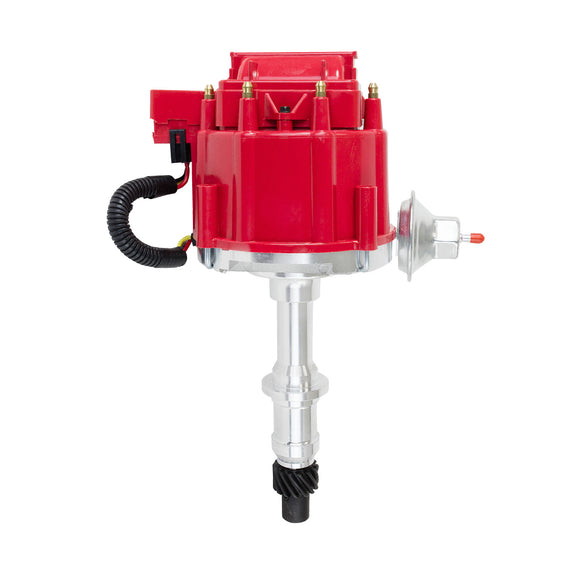 Top Street Performance HEI Distributor - Pontiac V8 (389, 326, 400, 301, 421, 428, 455), Red