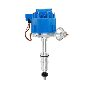Top Street Performance HEI Distributor - Ford FE V8 (330, 361, 391) HD Trucks w/ 5/16" Shaft, Blue