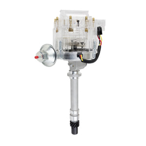 Top Street Performance HEI Distributor - Chevrolet Corvette V8 (1962-1974) w/ Tach Drive, Clear