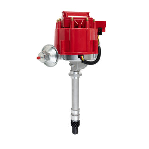 Top Street Performance HEI Distributor - Chevrolet Corvette V8 (1962-1974) w/ Tach Drive, Red