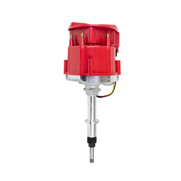 Top Street Performance HEI Distributor Super Cap - Chevy I6 (194 62 Cars, 235 63 Cars, 230-292), Red