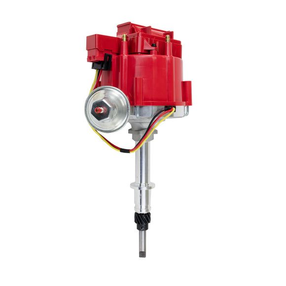 Top Street Performance HEI Distributor - Chevy L6 (194 62 Cars, 235 63 Cars, 230-292), Red