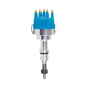 Top Street Performance Pro Billet Distributor - Ford Small Block V8 (221, 260, 289, 302), Blue
