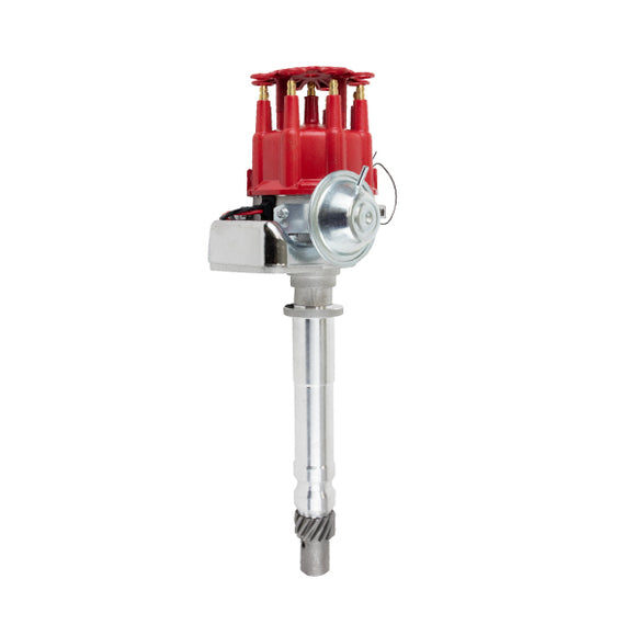 Top Street Performance Ready to Run Distributor - Chevy SB & BB Gen 2 Mark IV V8, Red