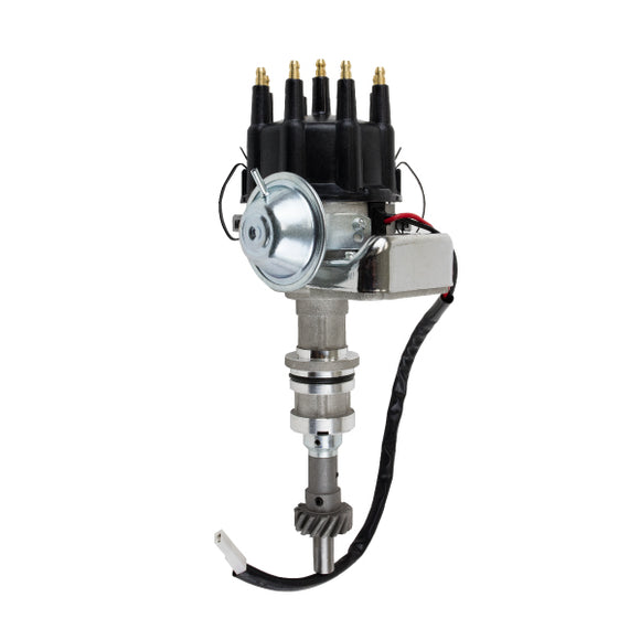 Top Street Performance Ready to Run Distributor - Ford BB (370-460),351C,400,351M V8, Black