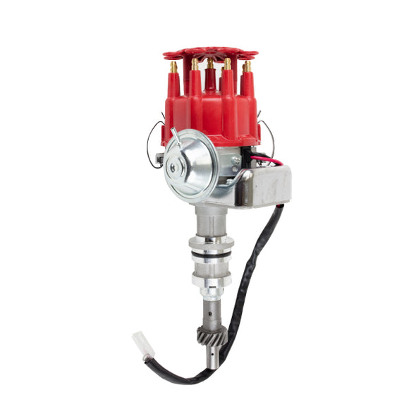 Top Street Performance Ready to Run Distributor - Ford 351W, Red