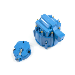 Top Street Performance HEI Distributor Standard Cap and Rotor Kit - 8 Cylinder Male, Blue