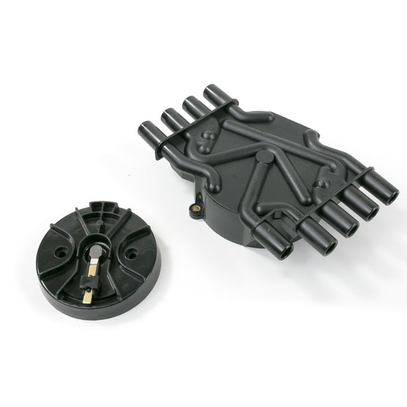 Top Street Performance Cap and Rotor Kit - Chevrolet Vortec V8, Black