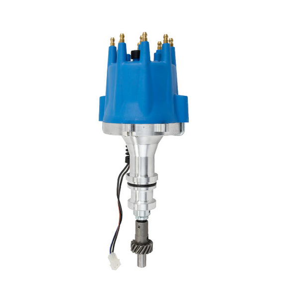 Top Street Performance Pro Series Pro Billet Distributor - Ford 351W, Blue