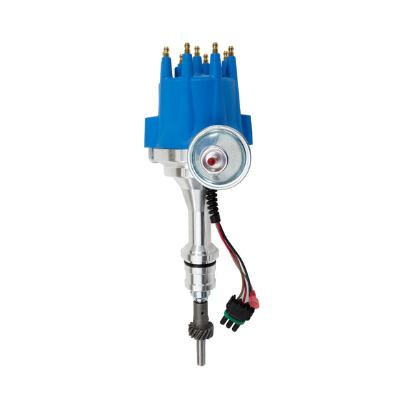 Top Street Performance Pro Series Ready to Run Distributor - Ford SB V8 (302) EFI to Carb, Blue