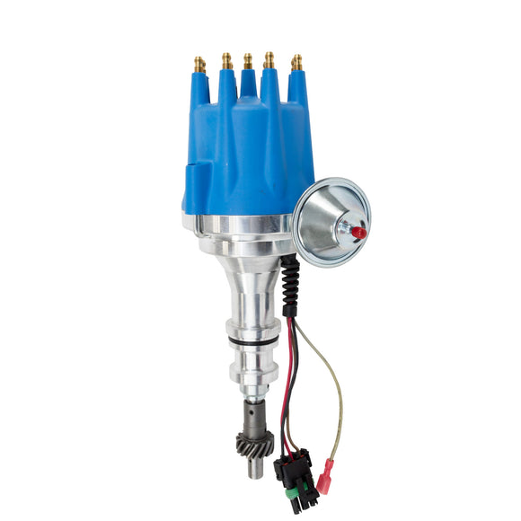 Top Street Performance Pro Series Ready to Run Distributor - Ford 351W, Blue