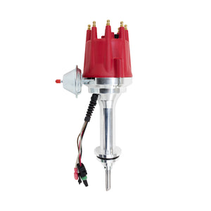 Top Street Performance Pro Series Ready to Run Distributor - Chrysler BB "B" V8 (383, 400), Red