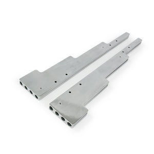 Top Street Performance Wire Looms - 9mm Aluminum Perimeter Bolt Valve Covers - Polished