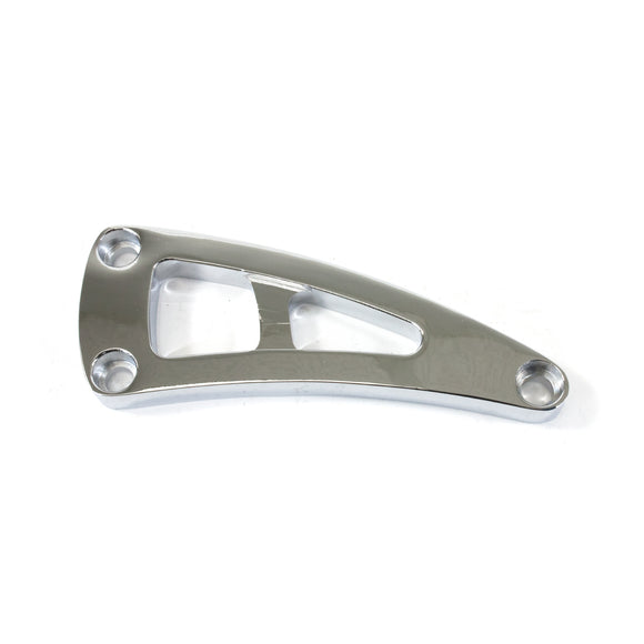 Top Street Performance Alternator 10SI Bracket - Aluminum BBC Long Water Pump - Chrome