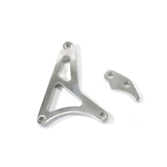 Top Street Performance Alternator 1G Bracket - Aluminum Ford Small Block - Polished